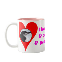 I Love You & Penguins & Pandas, Too mugs by KevOzDotCom I Love You & Penguins & Pandas, Too mugs