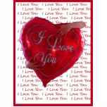 I Love You Acrylic Cut Out