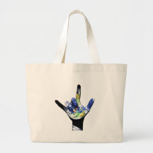 I Love You Planet Earth Bag