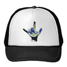 I Love You Planet Earth Hat