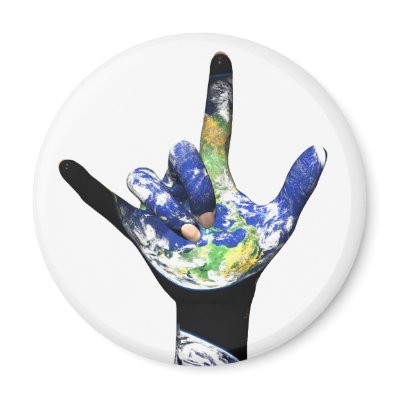 I Love You Planet Earth Magnet by Bigboy20769