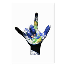 I Love You Planet Earth Profile Card business cards by Bigboy20769 I Love You Planet Earth Profile Card business cards