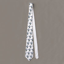 I Love You Planet Earth Tie