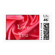 I Love You stamp