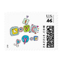 I Love You Postage postage by ShouShou I Love You Postage postage