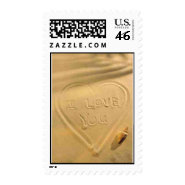 i love you stamp