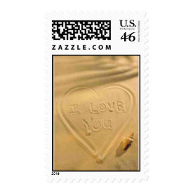 i love you stamp
