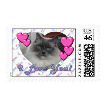 I love you postage