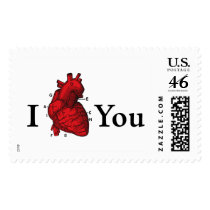 I love You postage