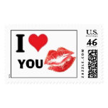 I Love You postage