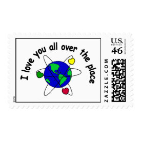 I love you!! stamp