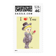 I love you stamp