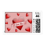 I Love You stamps