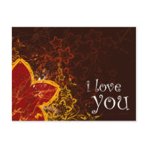 I love you * postcards