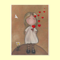 I LOVE YOU postcards