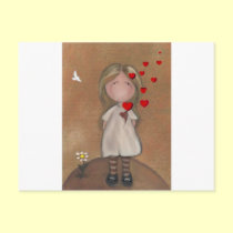 I LOVE YOU postcards