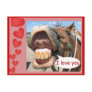 I love you postcards