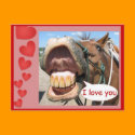 I love you postcards