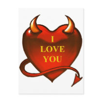 I LOVE YOU POST CARDS