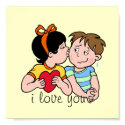"I Love You" Poster posters