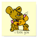 "I Love You" Poster posters