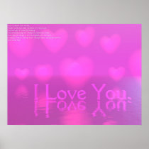 I Love You Poster
