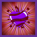 I Love You Poster posters