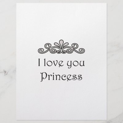 Cute "I Love You Princess" Design. All of our images are available on mens, ladies, kids, baby t-shirts, hoodies, and other apparel.