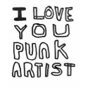 I LOVE YOU PUNK ARTIST t-shirts by derekpressnall I LOVE YOU PUNK ARTIST t-shirts
