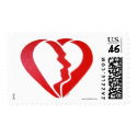 I Love You Secular Democracy 1 postage