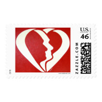 I Love You Secular Democracy 2 postage