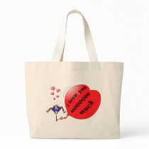 "I love you so much" bag by dactnl "I love you so much" bag