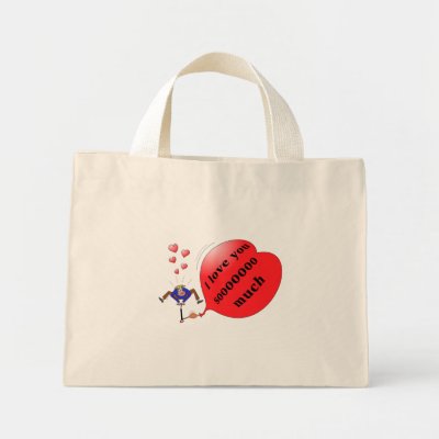 &quot;I love you so much&quot; bag by dactnl. I love you soo much