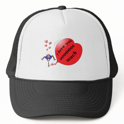 &quot;I love you so much&quot; hat by dactnl. I love you soo much