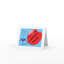 "I love you so much" notecard