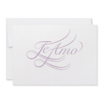 I Love You-Spanish invitations