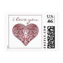 "I Love You" Stamp