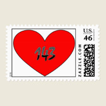 I Love You Stamp