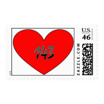 I Love You Stamp