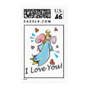 I Love You Stamps stamp