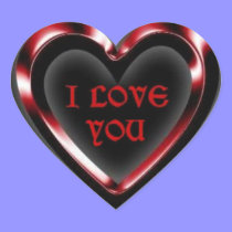 I Love You Sticker stickers