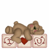 I Love You Teddy Bear - Sculpture photo sculptures by berkeleygirlforever I Love You Teddy Bear - Sculpture photo sculptures