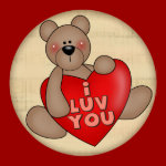 Valentines Day Buttons 
