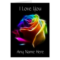 I Love You (Template) Card