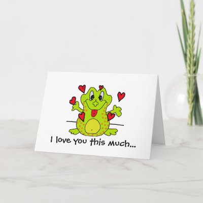 i love you pictures cute. I love you this much card