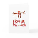 I Love You This Much cards