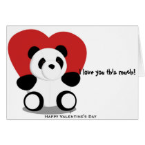 I love you this much cards