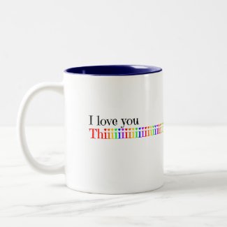 I Love You This Much Mugs