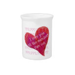 I Love You Til the Numbers Run Out Gifts pitchers