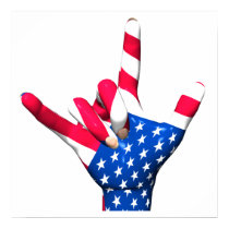 I Love You USA Flag Poster posters by Bigboy20769 I Love You USA Flag Poster posters